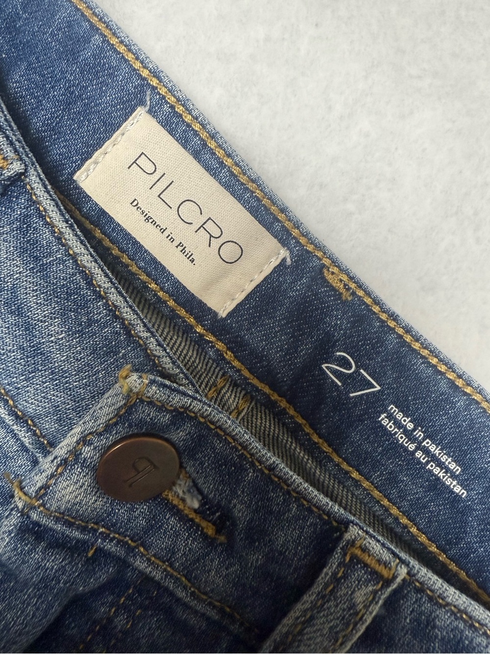 Pilcro Kenna Mid-Rise Heritage Barrel Jeans 🔵 - Picture 13 of 14
